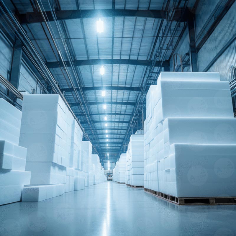 "AT Foam EPS คือ โรงงานผลิตโฟม EPS (Expanded Polystyrene) ชั้นนำในประเทศไทย เราเชี่ยวชาญในการผลิตและจัดจำหน่ายแผ่นฉนวน EPS คุณภาพสูง-สำหรับการใช้งานหลากหลายรูปแบบ